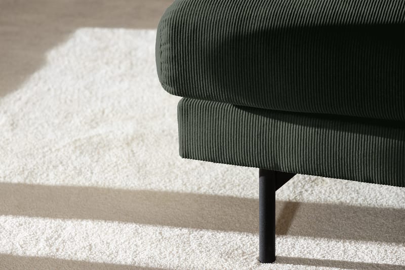 Menard 4-istuttava Oikeakätinen Syvä L-muotoinen Divaanisohva Manchesterista - Vihreä - Huonekalut - Sohva - Divaanisohva - 4 istuttava sohva divaanilla