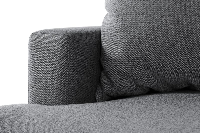 Menard 4-sits Soffa med Schäslong Höger - Tummanharmaa - Huonekalut - Sohva - Divaanisohva - 4 istuttava sohva divaanilla