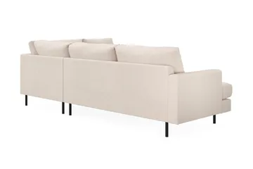 Menard Compact 4-istuttava Oikeakätinen L-muotoinen Divaanisohva Kankaasta - Beige - Huonekalut - Sohva - Divaanisohva - 4 istuttava sohva divaanilla