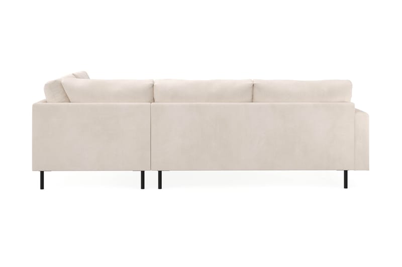 Menard Compact 4-istuttava Oikeakätinen L-muotoinen Divaanisohva Manchesterista - Beige - Huonekalut - Sohva - Divaanisohva - 4 istuttava sohva divaanilla