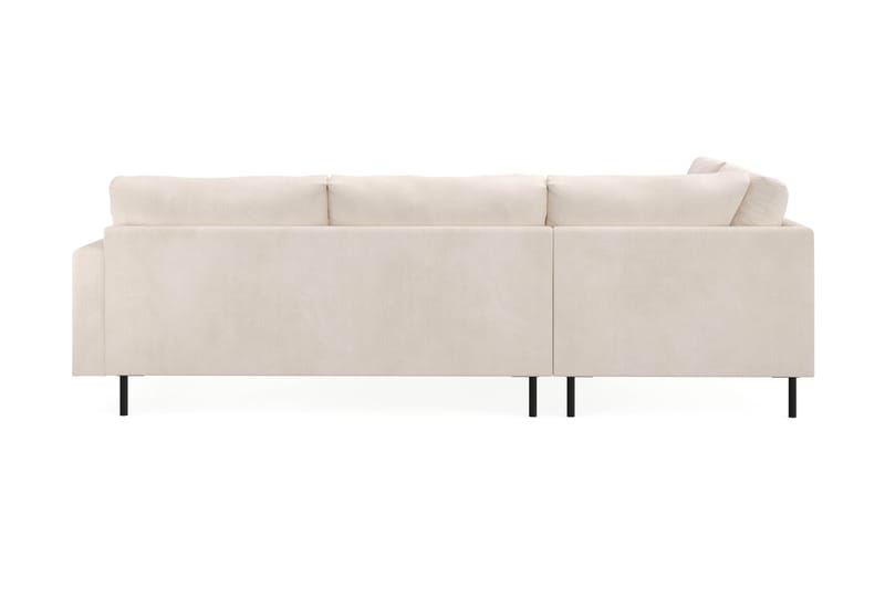 Menard Compact 4-istuttava Vasenkätinen L-muotoinen Divaanisohva Manchesterista - Beige - Huonekalut - Sohva - Divaanisohva - 4 istuttava sohva divaanilla