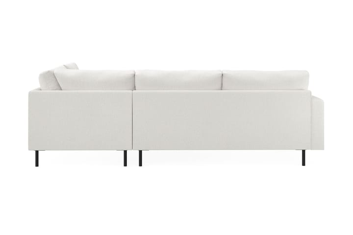 Sohva Ferriday Compact avopäädyllä 4:n ist - Valkoinen - Divaanisohva - 4 istuttava sohva divaanilla