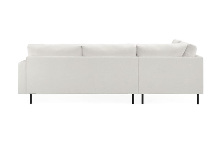 Sohva Ferriday Compact avopäädyllä 4:n ist - Valkoinen - Divaanisohva - 4 istuttava sohva divaanilla