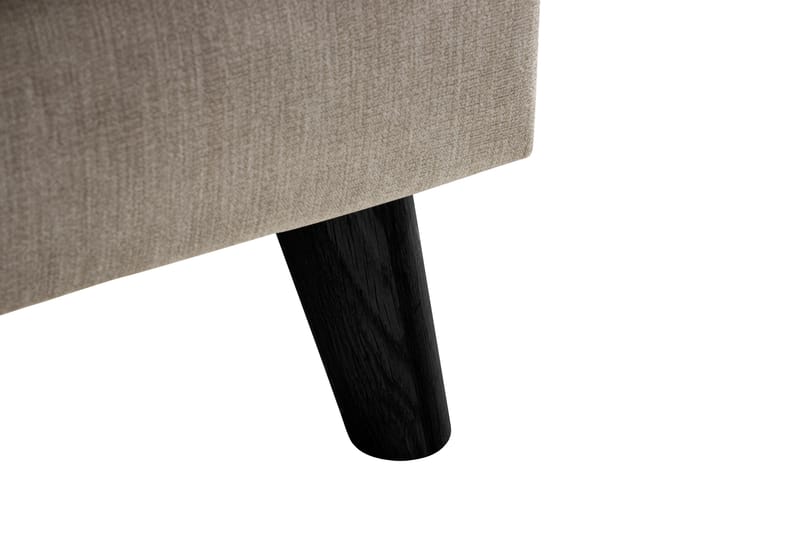 Trend Lyx 3-istuttava Oikeakätinen L-muotoinen Divaanisohva Kankaalla - Beige - Huonekalut - Sohva - Divaanisohva