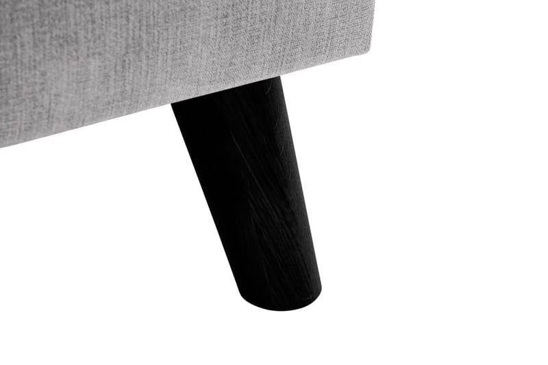 Trend Lyx 3-istuttava Oikeakätinen L-muotoinen Divaanisohva Kankaalla - Vaaleanharmaa - Huonekalut - Sohva - Divaanisohva - 4 istuttava sohva divaanilla