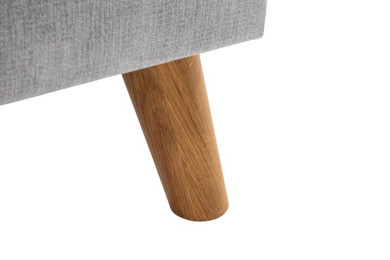 Trend Lyx 3-istuttava Oikeakätinen L-muotoinen Divaanisohva Kankaalla - Vaaleanharmaa - Huonekalut - Sohva - Divaanisohva - 4 istuttava sohva divaanilla