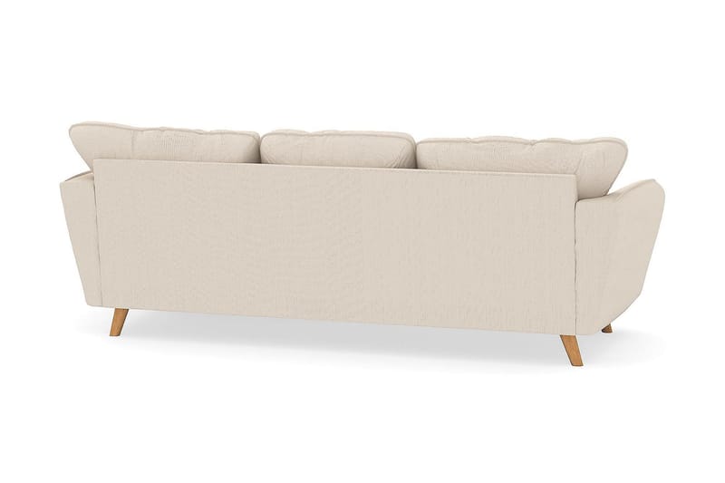 Trend Lyx 3-istuttava Oikeakätinen L-muotoinen Divaanisohva Manchester-kankaalla - Beige - Huonekalut - Sohva - Divaanisohva