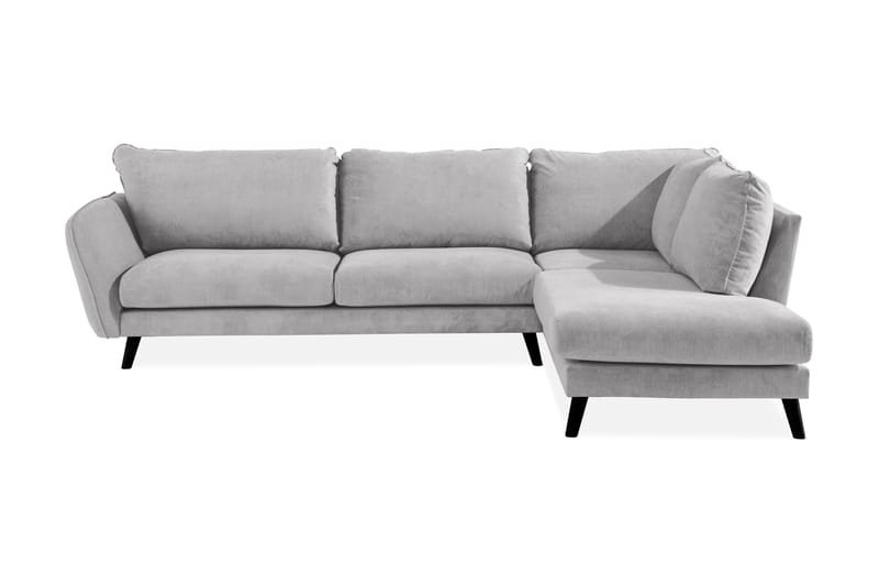 Trend Lyx 3-istuttava Vasenkätinen L-muotoinen Divaanisohva Kankaalla - Beige - Huonekalut - Sohva - Divaanisohva
