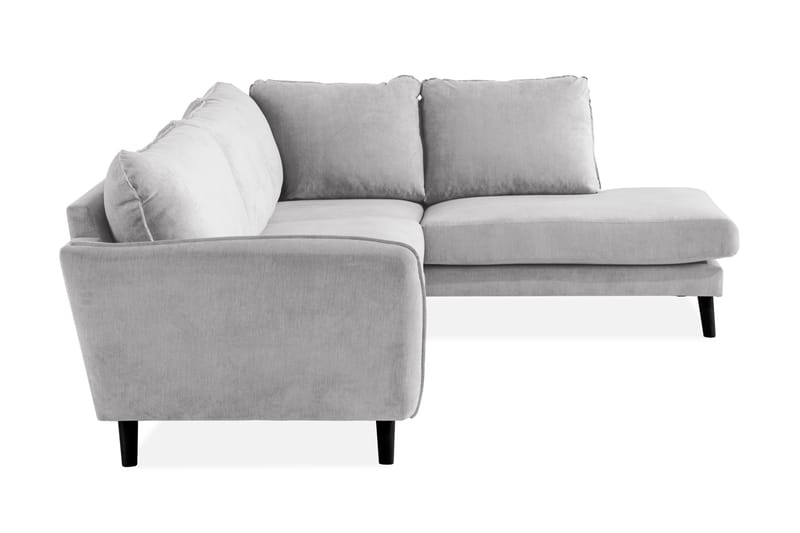 Trend Lyx 3-istuttava Vasenkätinen L-muotoinen Divaanisohva Kankaalla - Beige - Huonekalut - Sohva - Divaanisohva