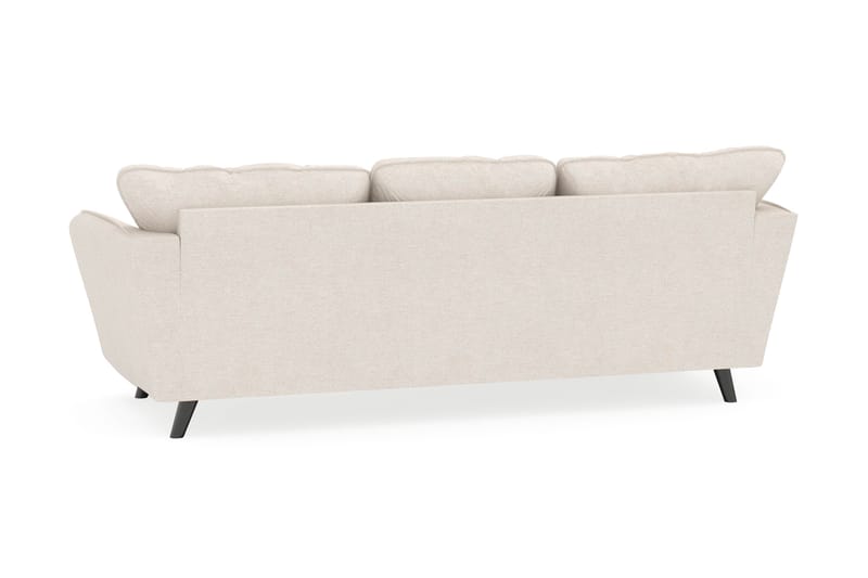 Trend Lyx 3-istuttava Vasenkätinen L-muotoinen Divaanisohva Kankaalla - Beige - Huonekalut - Sohva - Divaanisohva