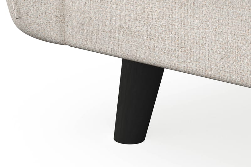 Trend Lyx 3-istuttava Vasenkätinen L-muotoinen Divaanisohva Kankaalla - Beige - Huonekalut - Sohva - Divaanisohva