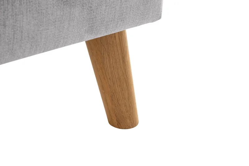 Trend Lyx 3-istuttava Vasenkätinen L-muotoinen Divaanisohva Kankaalla - Beige - Huonekalut - Sohva - Divaanisohva - 4 istuttava sohva divaanilla