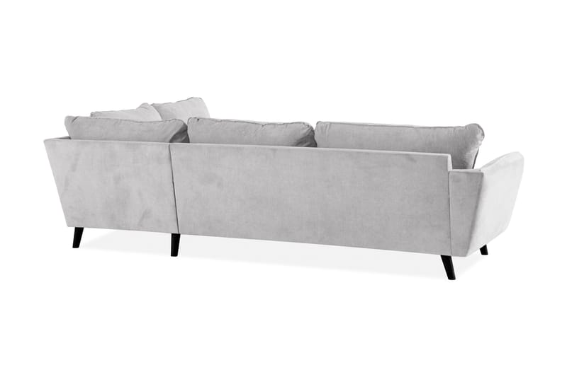 Trend Lyx 3-istuttava Vasenkätinen L-muotoinen Divaanisohva Kankaalla - Beige - Huonekalut - Sohva - Divaanisohva - 4 istuttava sohva divaanilla