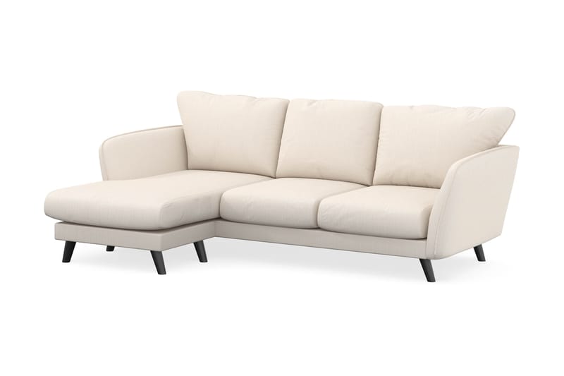 Trend Lyx 3-istuttava Vasenkätinen L-muotoinen Divaanisohva Manchester-kankaalla - Beige - Huonekalut - Sohva - Divaanisohva