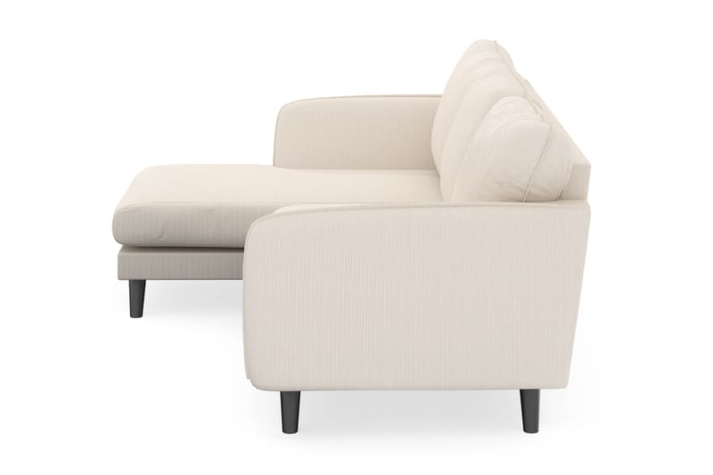 Trend Lyx 3-istuttava Vasenkätinen L-muotoinen Divaanisohva Manchester-kankaalla - Beige - Huonekalut - Sohva - Divaanisohva