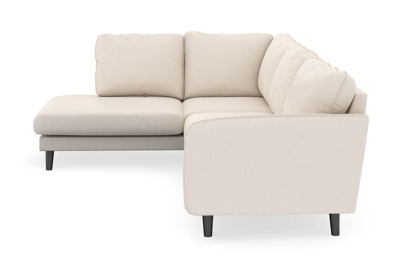 Trend Lyx 4-istuttava Vasenkätinen L-muotoinen Divaanisohva Manchester-kankaalla - Beige - Huonekalut - Sohva - Divaanisohva