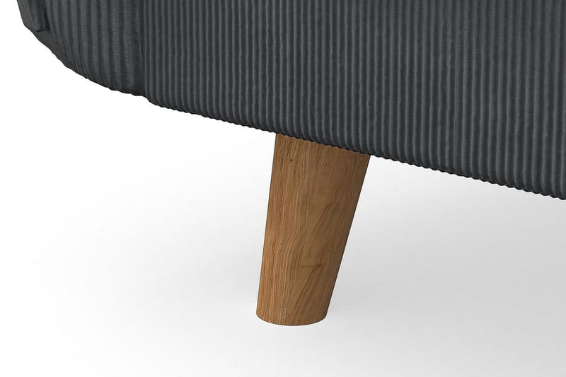 Trend Lyx 4-istuttava Vasenkätinen L-muotoinen Divaanisohva Manchester-kankaalla - Tummanharmaa - Huonekalut - Sohva - Divaanisohva - 4 istuttava sohva divaanilla