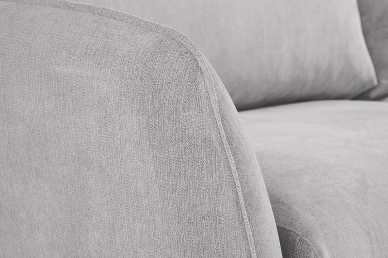 Trend Lyx Leposohva Vasen - Vaaleanharmaa - Huonekalut - Sohva - Divaanisohva - 4 istuttava sohva divaanilla