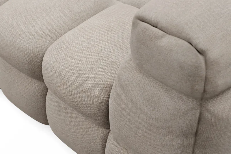 4-istuttava Sohva Elise divaanilla Vasemmalla - Beige - Huonekalut - Sohva - Divaanisohva