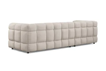 4-istuttava Sohva Elise divaanilla Vasemmalla - Beige - Huonekalut - Sohva - Divaanisohva