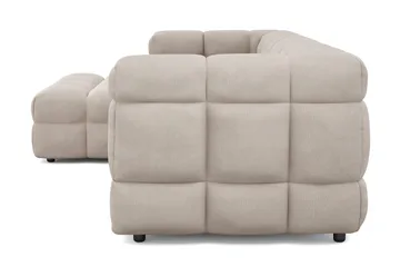 4-istuttava Sohva Elise divaanilla Vasemmalla - Beige - Huonekalut - Sohva - Divaanisohva