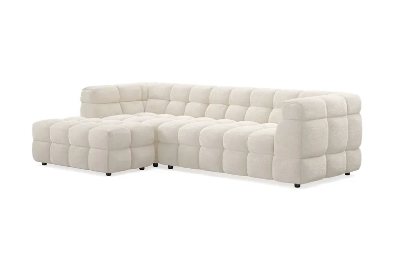 4-istuttava Sohva Elise divaanilla Vasemmalla - Beige - Huonekalut - Sohva - Divaanisohva