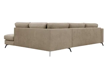 4-sits Soffa med Schäslong Scandinavian Choice Storm 09 Höger Svart - Huonekalut - Sohva - Divaanisohva
