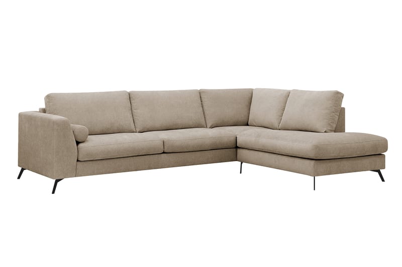4-sits Soffa med Schäslong Scandinavian Choice Storm 09 Höger Svart - Huonekalut - Sohva - Divaanisohva