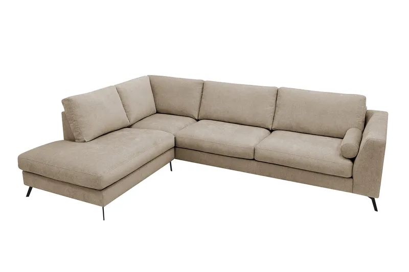 4-sits Soffa med Schäslong Scandinavian Choice Storm 09 Vänster Svart - Huonekalut - Sohva - Divaanisohva