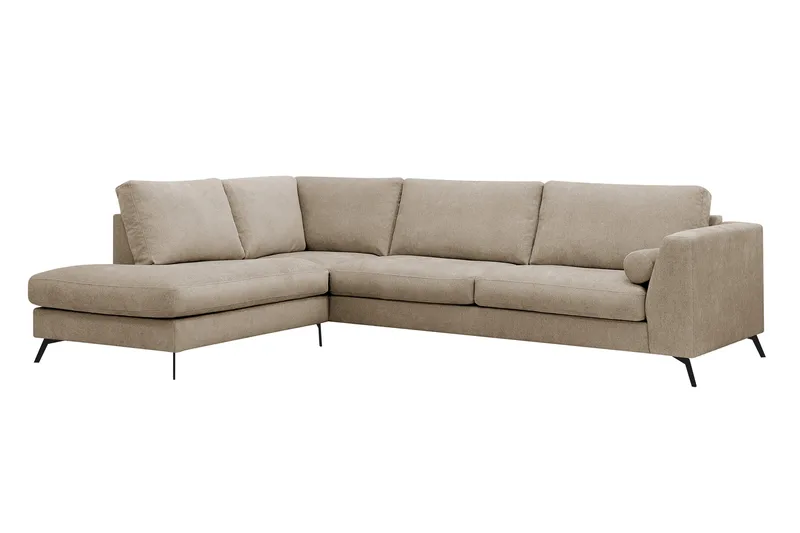 4-sits Soffa med Schäslong Scandinavian Choice Storm 09 Vänster Svart - Huonekalut - Sohva - Divaanisohva