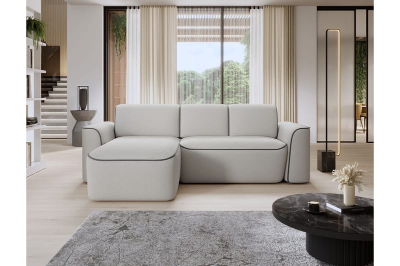 4-paikkainen sohva Divan-osalla Ume - Harmaa - Huonekalut - Sohva - Divaanisohva