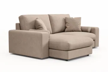 Arken Lyx 3-istuttava Käännettävä L-muotoinen Syvä Divaanisohva Kankaasta - Beige - Huonekalut - Sohva - Divaanisohva - 3 istuttava sohva divaanilla