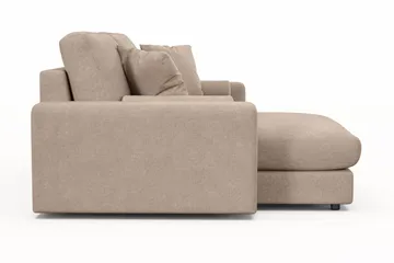 Arken Lyx 3-istuttava Käännettävä L-muotoinen Syvä Divaanisohva Kankaasta - Beige - Huonekalut - Sohva - Divaanisohva - 3 istuttava sohva divaanilla