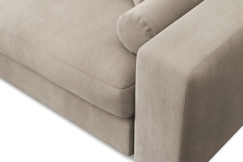 Arken Lyx 3-istuttava Käännettävä L-muotoinen Syvä Divaanisohva Manchester - Greige - Huonekalut - Sohva - Divaanisohva - 3 istuttava sohva divaanilla