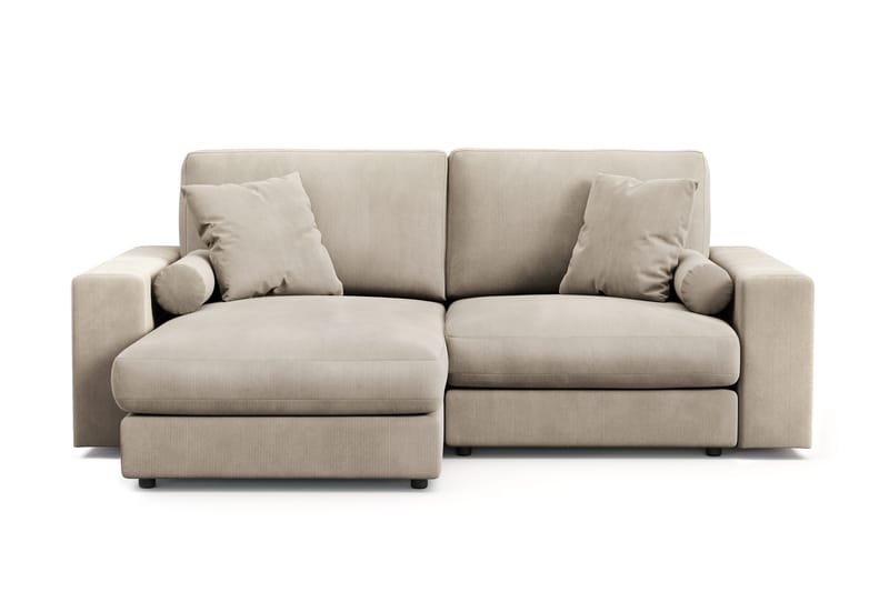 Arken Lyx 3-istuttava Käännettävä L-muotoinen Syvä Divaanisohva Manchester - Greige - Huonekalut - Sohva - Divaanisohva - 3 istuttava sohva divaanilla