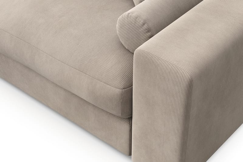 Arken Lyx 4-istuttava Käännettävä L-muotoinen Syvä Divaanisohva Manchester - Greige - Huonekalut - Sohva - Divaanisohva