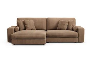 Arken Lyx 4-istuttava Käännettävä L-muotoinen Syvä Divaanisohva Manchester