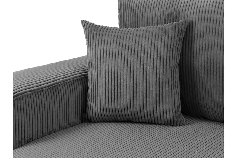 Barile sohva divaanilla, 3-ist. - Vaaleanharmaa - Huonekalut - Sohva - Divaanisohva - 3 istuttava sohva divaanilla