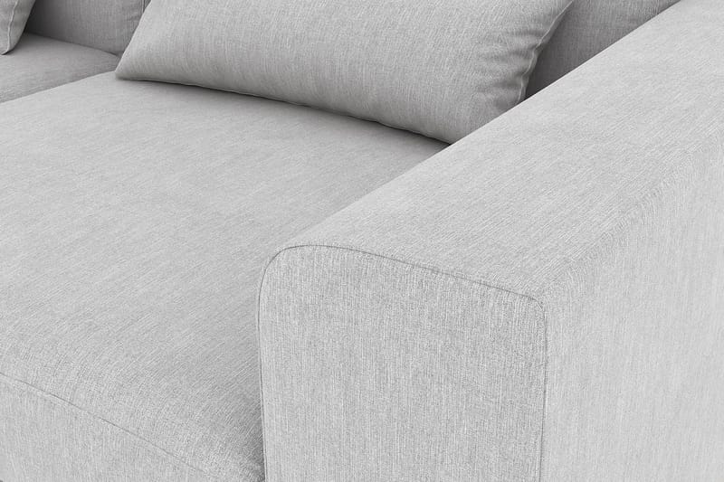 Copenhagen 4-istuttava Vasenkätinen L-muotoinen Divaanisohva Kankaalla - Harmaa - Huonekalut - Sohva - Divaanisohva
