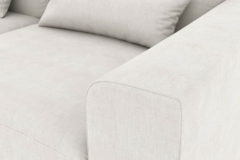 Copenhagen 4-istuttava Vasenkätinen L-muotoinen Divaanisohva Kankaalla - Vaaleanharmaa - Huonekalut - Sohva - Divaanisohva