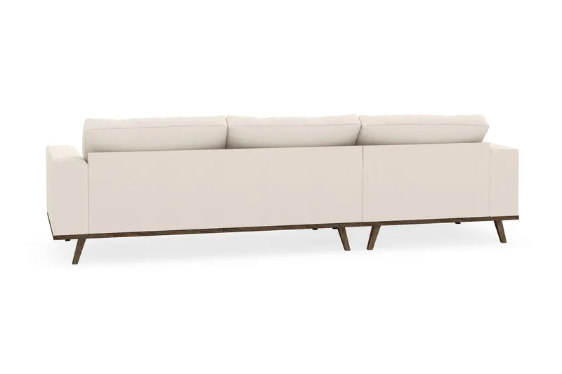 Copenhagen 4-istuttava Vasenkätinen L-muotoinen Divaanisohva Manchester-kankaalla - Beige - Huonekalut - Sohva - Divaanisohva