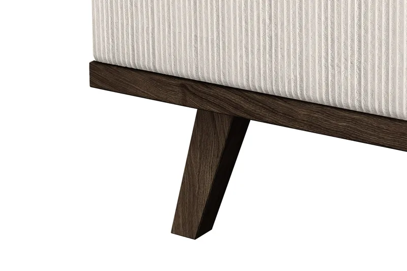 Copenhagen 4-istuttava Vasenkätinen L-muotoinen Divaanisohva Manchester-kankaalla - Beige - Huonekalut - Sohva - Divaanisohva