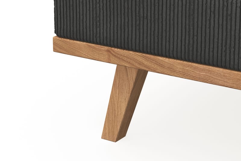 Copenhagen 4-istuttava Vasenkätinen L-muotoinen Divaanisohva Manchester-kankaalla - Tummanharmaa - Huonekalut - Sohva - Divaanisohva