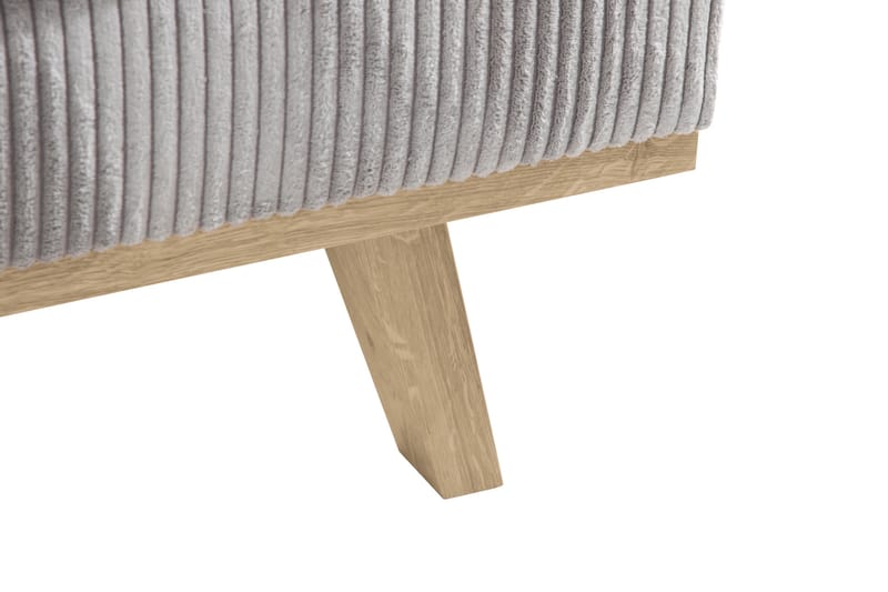 Copenhagen 4-istuttava Vasenkätinen L-muotoinen Divaanisohva Manchester-kankaalla - Vaaleanharmaa - Huonekalut - Sohva - Divaanisohva