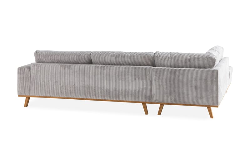 Copenhagen 4-sits L-Soffa - Vaaleanharmaa - Huonekalut - Sohva - Divaanisohva