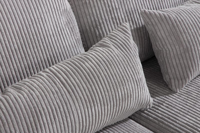 Copenhagen 4-sits L-Soffa - Vaaleanharmaa - Huonekalut - Sohva - Divaanisohva