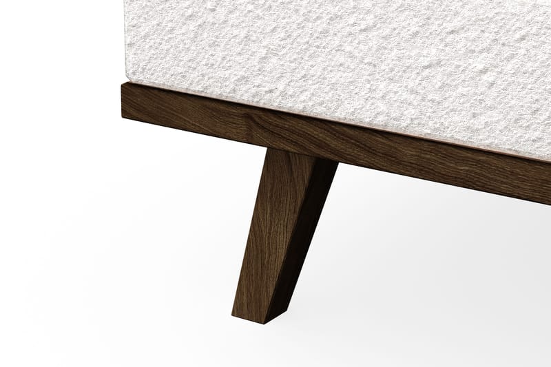 Copenhagen 5-istuttava Vasenkätinen U-muotoinen Sohva Divaanilla ja Divaanituolilla Bouclélla - Valkoinen - Huonekalut - Sohva - Divaanisohva