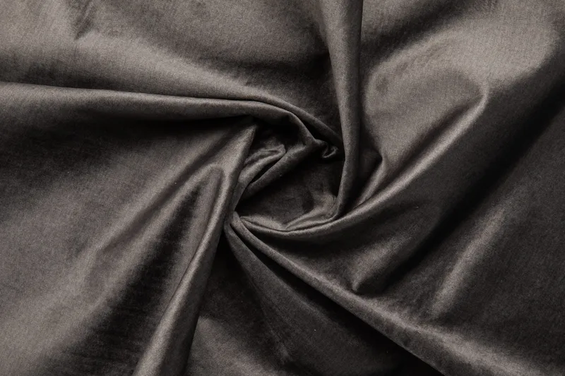 Copenhagen Compact 4-istuttava Oikeakätinen U-muotoinen Large Sohva Divaanilla ja Schäslongilla Sametilla - Tummanharmaa - Huonekalut - Sohva - Divaanisohva