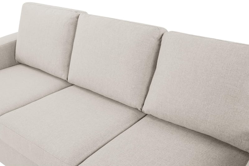 Crazy 3-istuttava Käännettävä L-muotoinen Divaanisohva Kankaalla - Beige - Huonekalut - Sohva - Divaanisohva - 3 istuttava sohva divaanilla