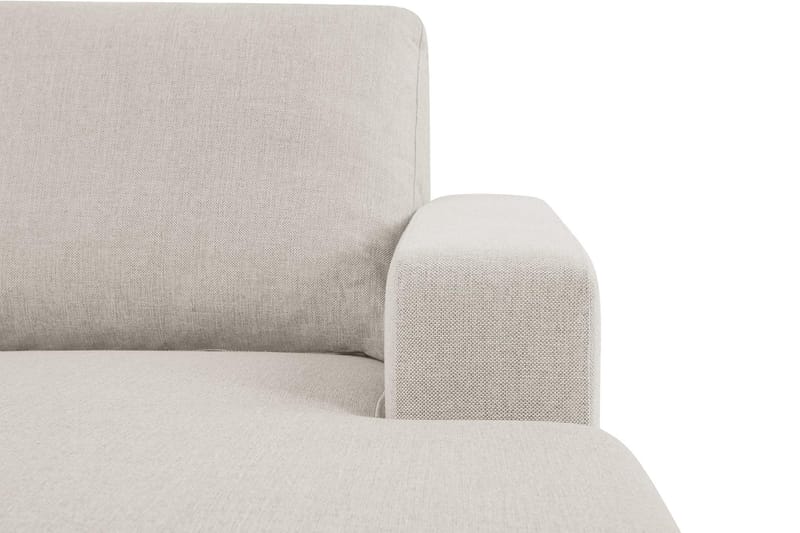 Crazy 3-istuttava Käännettävä L-muotoinen Divaanisohva Kankaalla - Beige - Huonekalut - Sohva - Divaanisohva - 3 istuttava sohva divaanilla